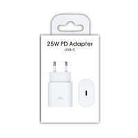 Nuevo Cargador de Pared USB-C Mini de 25W, Adaptador de Viaje de Carga Rápida, Enchufe S22 S23 S24 Ultra QC3.0 PD 3.0 5V/3A