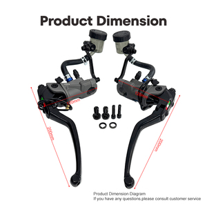 <span class=keywords><strong>Accessori</strong></span> Freno <span class=keywords><strong>Moto</strong></span> OEM/ODM Personalizzati All'ingrosso 19rcs Cilindro Maestro Radiale Freno a Mano Stunt - Product Image 3