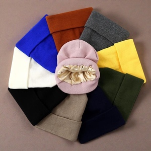 Gorros <span class=keywords><strong>de</strong></span> Punto Personalizados con Logotipo Bordado, Forro <span class=keywords><strong>de</strong></span> Seda Satinado, Cálidos para <span class=keywords><strong>Invierno</strong></span>, Gorros <span class=keywords><strong>de</strong></span> Esquí, Venta al Por Mayor, Alta Elasticidad, 100% Acrílico, Gorras Lisas - Product Image 3