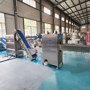 DY hành tây Nhẫn làm cho dây chuyền sản xuất 500 kg/giờ hành tây cắt gốc và máy lột 1000 kg/giờ hành tây Nhẫn Máy làm - Product Image 4