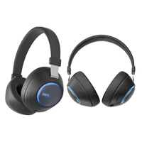 SIBYL Headset Bluetooth Stereo Headphone Bluetooth Earphone Headset Musik Dengan Mikrofon untuk Ponsel Komputer Headset Bluetooth