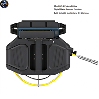 Caméra d'inspection de canalisations FORBEST All One System F81, 4 heures d'autonomie, garantie 1 an, 220V/110V, caméra 1080P pour l'inspection des drains sur site