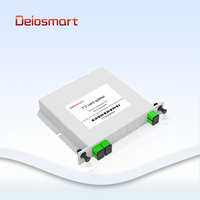 Delosmart GFC1025050SA 1X2 Plc Fiber Optische Splitter Insert Soort Sc/Apc 1X2 Module Fiber Splitter doos