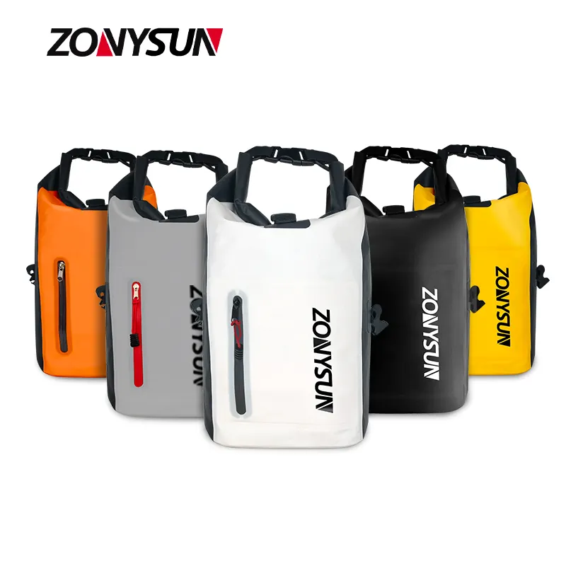 Outdoor Foldable WaterProof Duffel Dry Bag Pvc Custom Logo Floating Camping Hiking Travel Swim Waterproof Backpack Bag