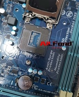 Ordinateur de bureau d'occasion en gros, carte mère H61M-DS2 d'occasion, PC remis à neuf, carte mère DDR3 H61