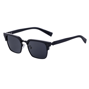 Lunettes <span class=keywords><strong>de</strong></span> soleil rétro pour hommes, monture en alliage, protection UV400, verres marron, transparents, rouges, bleus, gris, <span class=keywords><strong>de</strong></span> luxe, <span class=keywords><strong>de</strong></span> marque, avec logo personnalisé - Product Image 6