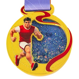 Medaglia Maratona Personalizzata, Articolo Commemorativo per Eventi Sportivi <span class=keywords><strong>di</strong></span> Corsa, Creativa Medaglia Girevole in Lega <span class=keywords><strong>di</strong></span> Zinco - Product Image 5