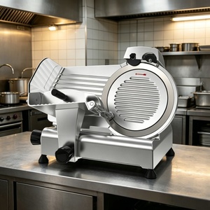 Rebanadora Comercial Semiautomática de Carne Congelada para Rollos de Res y Cordero, 8 y 10 Pulgadas, Operación Semiautomática, Corta Fácilmente la Carne Congelada - Product Image 2