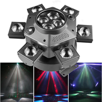 Yifa abeille oeil 6 en 1 faisceau Laser araignée Disco lumière Laser 6 têtes abeille oeil Led tête mobile lumière de scène