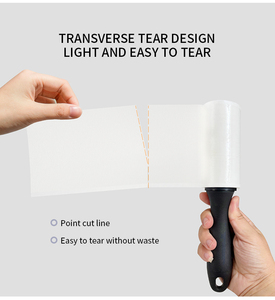 Petlovers Thêm Số Lượng Lớn Của Nhãn Hiệu Mini Lint Con Lăn Trống Loại Dính Pet Tóc Remover Biểu Tượng Tùy Chỉnh Giấy PP Thuận Tiện Làm Sạch - Product Image 3