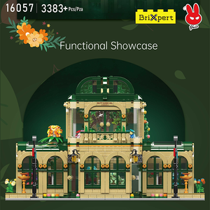 Moule <span class=keywords><strong>King</strong></span> 16057 Dôme Jardins Botaniques Jouets Compétition Modèle Street View Série Blocs de Construction Briques Cadeau de Noël - Product Image 3