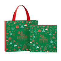2024 chaud noël réutilisable chocolat boîte-cadeau brillant mat stratification gaufrage ciel terre couverture forme fait carton ondulé