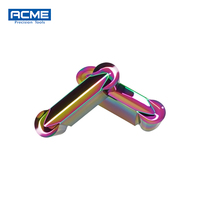 Inserts de moyeu de roue de voiture de marque ACME, en carbure de tungstène revêtu PVD, forme diamant, pour outil de tournage CNC en aluminium, personnalisable OEM