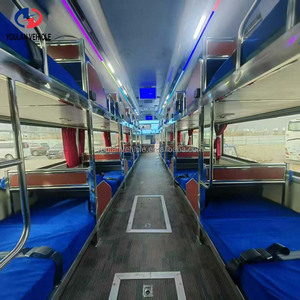 Autocars de transport de luxe d'occasion à double étage avec toilettes, conduite à droite, fabriqués en Chine - Product Image 6