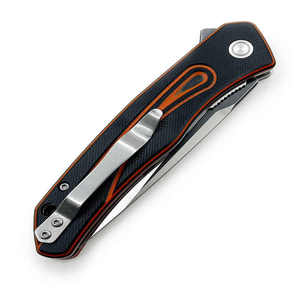 Cuchillo plegable EDC para exteriores con mango G10, cuchillo de bolsillo de acero 440 para cortar para pescar, soporte OEM personalizable - Product Image 5