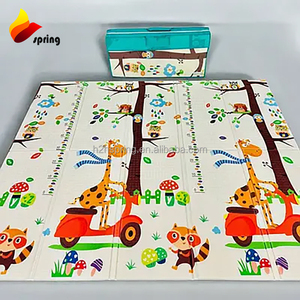Le plus récent modèle personnalisé Non toxique Xpe bébé ramper tapis de jeu Double face épais pliant tapis de jeu pour bébé - Product Image 4