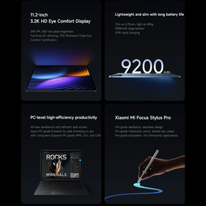 <span class=keywords><strong>Xiaomi</strong></span> <span class=keywords><strong>Pad</strong></span> 8 Pro, Pantalla de 11.2 Pulgadas y <span class=keywords><strong>3</strong></span>.2K, Snapdragon 8 Ultra Edition, <span class=keywords><strong>Xiaomi</strong></span> HyperOS <span class=keywords><strong>3</strong></span>, 144Hz, Batería de 9200mAh, <span class=keywords><strong>Tablet</strong></span> Mijia - Product Image 6