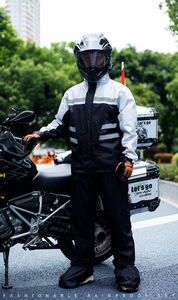 معطف واق من المطر عالي الجودة مضاد للماء للبالغين ، دراجة نارية في الهواء الطلق ، ملابس المطر ، بدلة متينة - Product Image 2