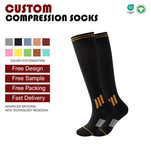 Профессиональные Компрессионные носки из спандекса и нейлона для фитнеса - Product Image 1