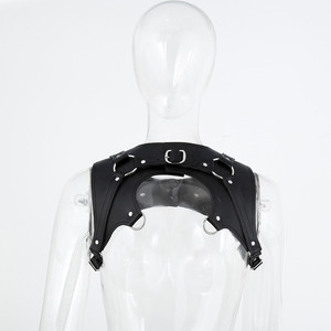 Prodotti per Adulti all'Ingrosso, Abbigliamento in Pelle Nero per Fitness Erotico, Bondage SM, Abbigliamento in PU per Performance Maschile - Product Image 3