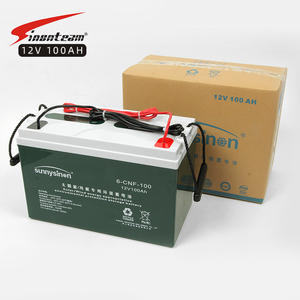 <span class=keywords><strong>Batterie</strong></span> de stockage au plomb-acide à cycle profond de 12 volts 90Ah 100Ah 12 V <span class=keywords><strong>batterie</strong></span> AGM de secours <span class=keywords><strong>solaire</strong></span> d'alimentation UPS portable pour l'alimentation portable - Product Image 2