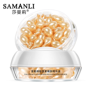 Fullerene Plazenta Haut verjüngung Serum Essenz Kapsel Hautpflege Schönheits produkte - Product Image 1