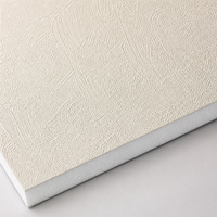 Panneau de bardage métallique texturé effet stuc, âme isolante en PU de 16 mm, gaufré, pour mur extérieur de maison méditerranéenne