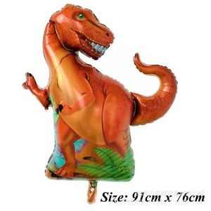 Nouveau dinosaure aluminium Film ballon tyrannosaure <span class=keywords><strong>Rex</strong></span> Velociraptor pour la fête de noël décoration d'événement élégant - Product Image 3