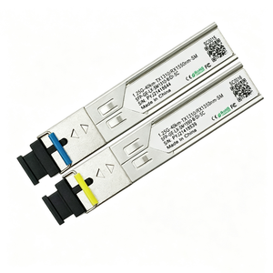 Transceiver SFP BiDi 1,25 G 1000BASE-BX 1330 nm/1550 nm 40 km DDM Module Optique Monomode SC SMF pour <span class=keywords><strong>Réseau</strong></span> FTTX, Largement Compatible - Product Image 1