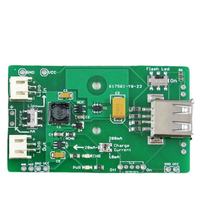 Circuit imprimé double face de simulation modèle électrique 40 FR4, prototype, épaisseur de cuivre 2 OZ pour Li-ion Lipo
