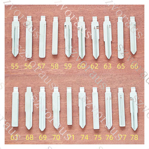 Lame de clé à distance de voiture universelle de haute qualité <span class=keywords><strong>57</strong></span> #/pour BYD F3/gauche adaptée à la clé universelle de VVDI XHORSE KEYDIY KYDZ AiK vente en gros - Product Image 5