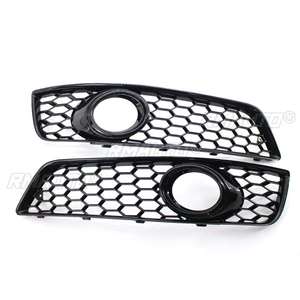 2PCS Car Front Bumper Fog Light Grille Grill Fog <b>Lamp</b> Honeycomb Grille Cover Honeycomb Mesh Grills for Audi A3 8P 2009-2013 - Product Image 3