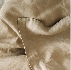 Bộ ga trải giường bằng vải lanh tự nhiên 100% nhuộm màu trơn, kiểu dáng cổ điển phổ biến của Úc - Product Image 4