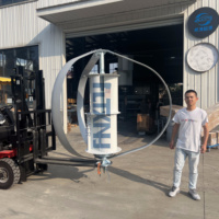 FLYT hors réseau 3Kw Éolienne Dynamo Sans Bruit 4Kw 5 Kw 10Kw 15Kw 3Kw 1Kw Éolienne de Haute Qualité 20Kw Turbine Verticale