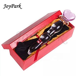 JoyPark Herbruikbare Kristallen Handgreep G-Spot Wizard Glazen <span class=keywords><strong>Dildo</strong></span> Anale Plug Prostaat Massager Veilig 100% Waterdicht Seks Speelgoed - Product Image 6