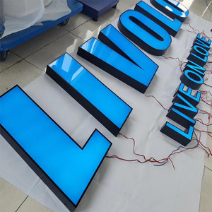 Custom LED illuminato al Neon segno di Logo caratteri luminosi e <span class=keywords><strong>lettere</strong></span> scatola luminosa <span class=keywords><strong>per</strong></span> uso centro commerciale e ospedaliero - Product Image 2
