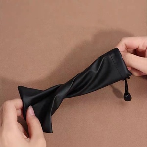 Biểu tượng tùy chỉnh mềm PU da Kính mắt trường hợp điện thoại di động <span class=keywords><strong>Pouch</strong></span> in nổi cho kính mát Màn hình sử dụng kính mắt chăm sóc - Product Image 2