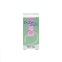GINOPHILUS 14 EndoVaginal CPS Tribiotic Probiotique Eubiotic Prébiotique Ferments lactiques Fabriqué en Italie Tribiotic