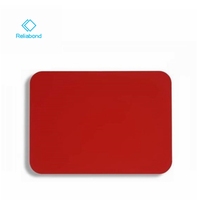 Láminas de Revestimiento Alucobond Ignífugas de 3 mm, 4 mm, 5 mm y 6 mm, Lámina ACM de PVDF, Panel Compuesto de Aluminio ACP para Paredes de Viviendas