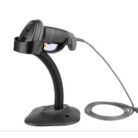 Lector de Códigos de Barras Inalámbrico 1D 2D, con Conexión USB y Bluetooth, Escáner de Códigos de Barras con Lectura Inversa de Datamatrix y Códigos de Puntos, para Sistemas Android, iOS y Windows