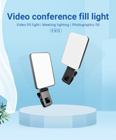 Nouvelle lumière de vidéoconférence LED Éclairage frontal et latéral pour le bureau ou l'apprentissage pour téléphone ou appareil photo Mini source d'alimentation