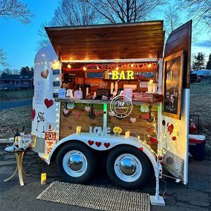 Camion de restauration rapide mobile OEM 2025, camion à café, camion à glace, kiosque, chariot à nourriture à pousser à la main, camion de vente ambulante, camions à vendre - Product Image 4