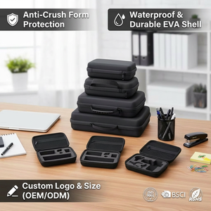 Custom Printed Waterproof With Handle Zipper Storage Box Electronic Watch Hard Shell Carrying With Foam Eva <strong>Tool</strong> <strong>Case</strong> for Travel - Product Image 1