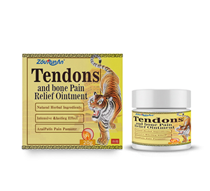 Baume de massage antirhumatismal à base de plantes jaunes 20g pour les douleurs articulaires et musculaires, style plâtre chinois - Product Image 1