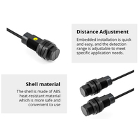 EA-T11 Sensor Saklar Fotolistrik Penginderaan Inframerah Universal Tahan Air Deteksi Kedekatan Otomatisasi Pabrik Fotocell
