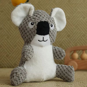 愛想がよい漫画の形のペット犬の噛むおもちゃは、リス耐性コアラぬいぐるみ歯が生えるインタラクティブなペット用動物のおもちゃ - Product Image 6