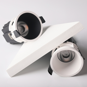 Dali dt8 điều khiển thông minh 2700-6500K mờ để ấm dẫn ánh sáng Trần recessed <span class=keywords><strong>COB</strong></span> Downlight trong nhà thương mại xuống ánh sáng lịch thi đấu - Product Image 1