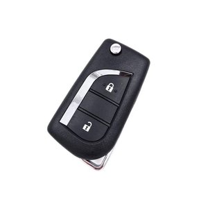 Chiave di controllo remoto per Toyota AYGO COROLLA AURIS senza Transponder 434MHz Ask 2 pulsanti con TOY48 Blade-iperchiari/Car - Product Image 1