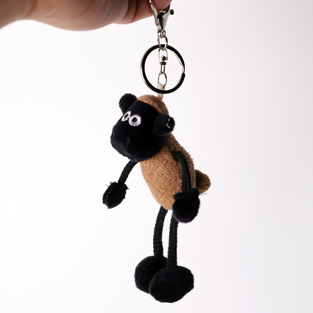 Porte-clés marron