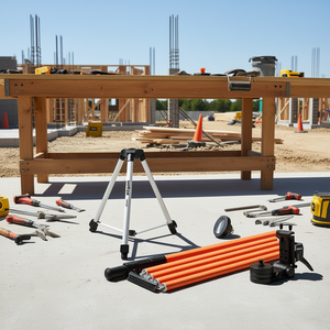 Niveau laser télescopique Doyoh avec trépied, point rouge 635 nm, utilisation en extérieur - Product Image 2